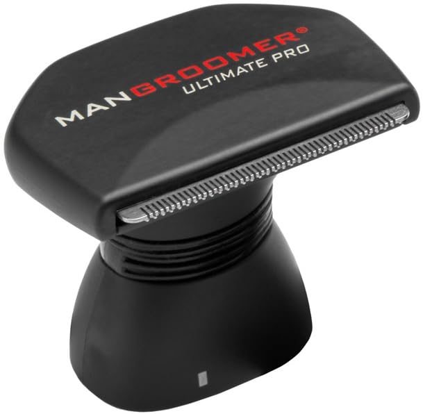 MANGROOMER Ultimate Pro back shaver attachment head with wide blade for a close shave