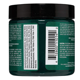 MANIC PANIC Green Envy color swatch reveals rich emerald hue with blue undertones for depth