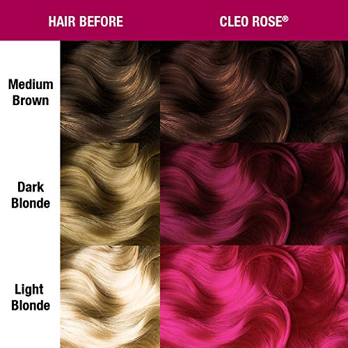 MANIC PANIC Cleo Rose soft-finish after dye enhances shine and softness