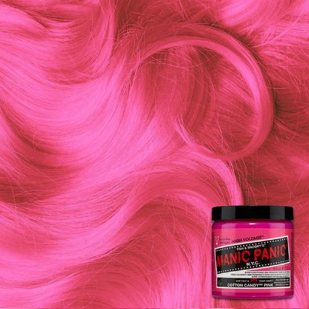 MANIC PANIC cotton candy pink color mix to create pastel hues