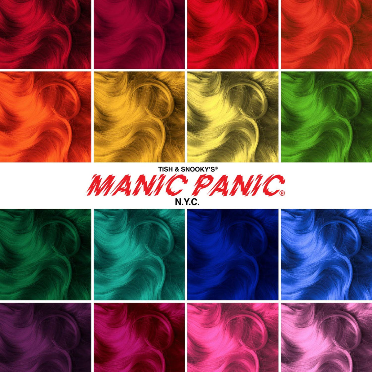 MANIC PANIC Electric Lizard color-mixing option, enabling custom shades.