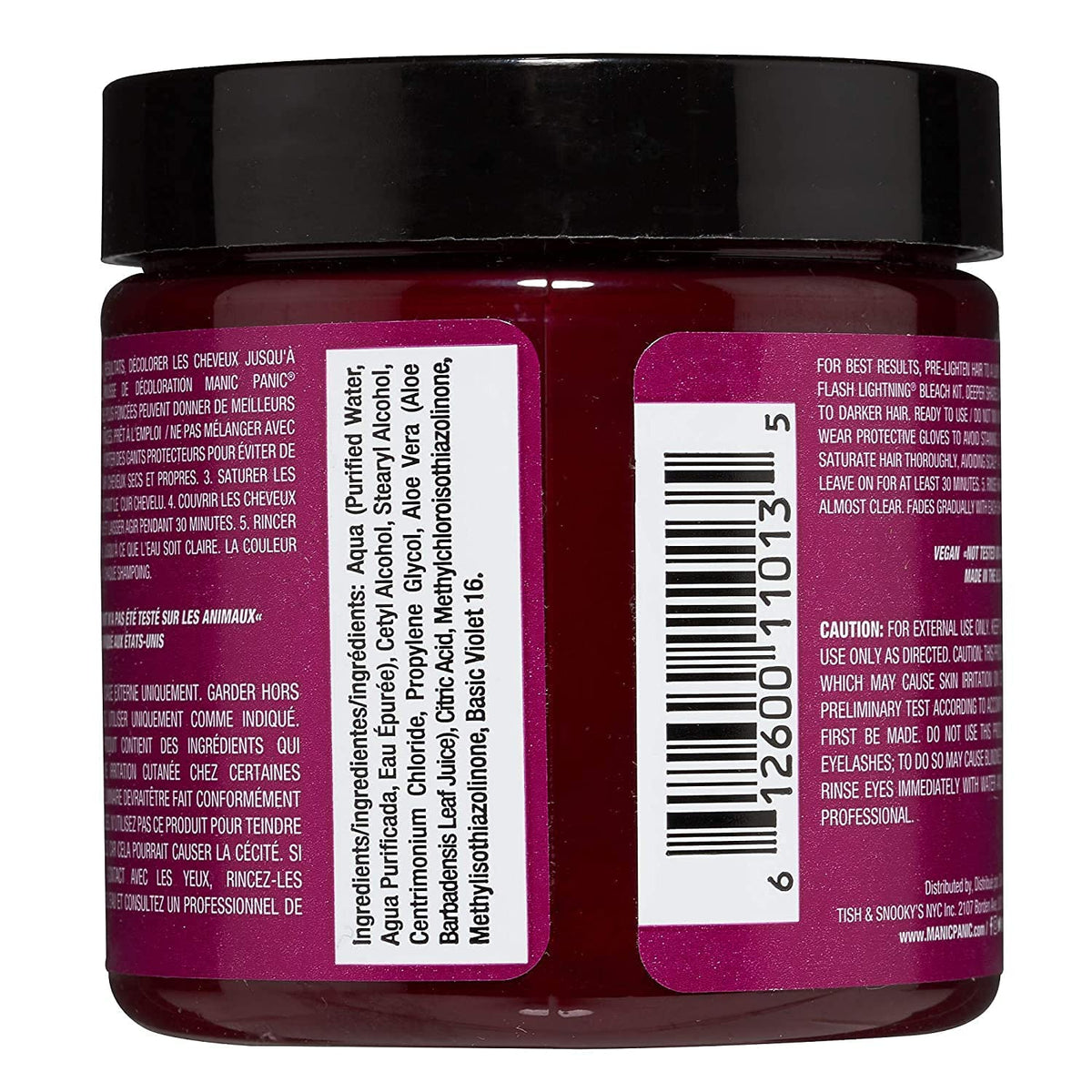 MANIC PANIC Fuschia Shock dye pour ready for mixing bright personal shades
