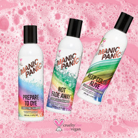 MANIC PANIC Prepare to Dye grapefruit scent close-up for a refreshing cleanse