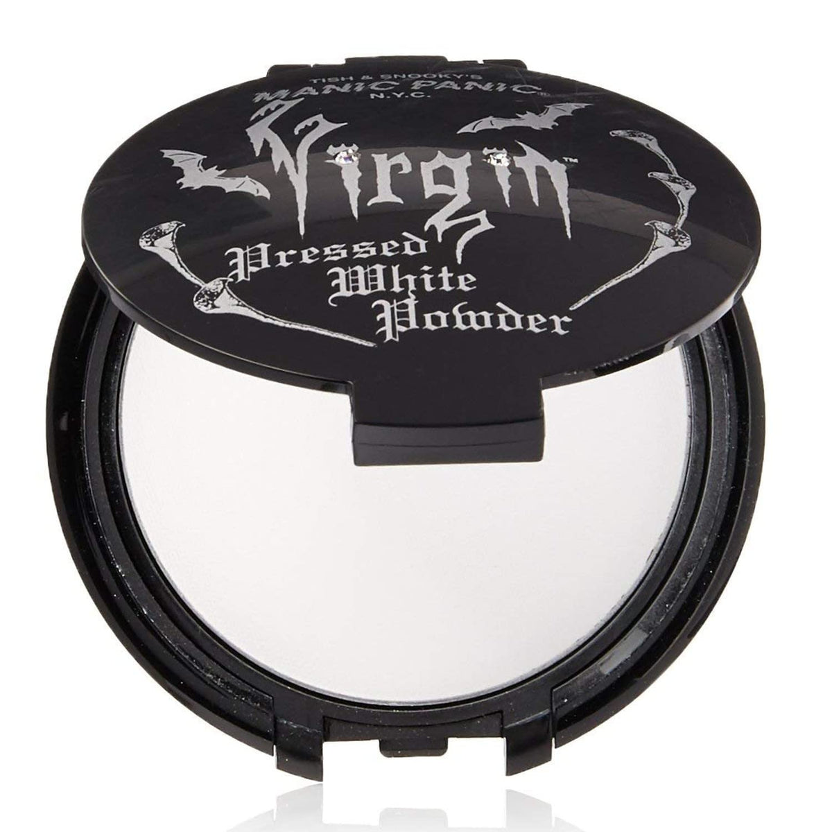MANIC PANIC Vampyre's Veil compact with matte finish for bold pale makeup