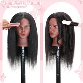 MannequeenHead tripod set included for stable, hands-free styling sessions