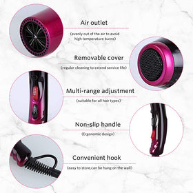 Mannice ceramic tourmaline technology highlight for smoother finish.
