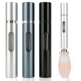 Manoai 3PCS travel atomizers bottom filling for tidy refills on the go.