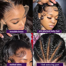 Manorshen pre-plucked natural hairline with baby hairs for realism.