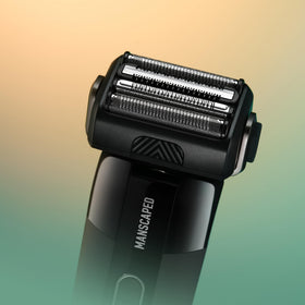 MANSCAPED The Chairman PRO stainless steel foils provide comfort with reduced irritation.