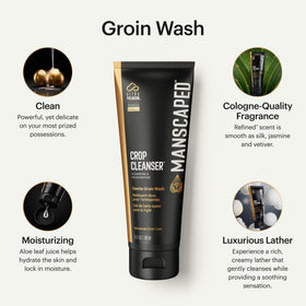 MANSCAPED Crop Preserver provides moisturizing protection and all-day freshness.