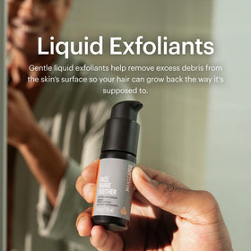 MANSCAPED Face Shave Soother menthyl lactate close-up conveys instant cooling.
