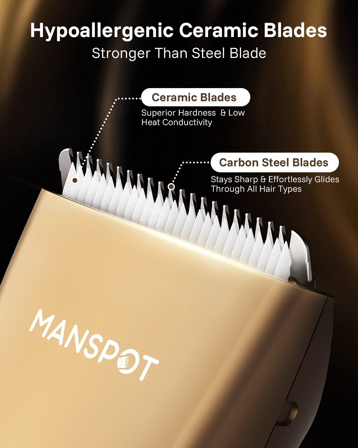 MANSPOT precision guards offer versatile lengths for a tailored trim