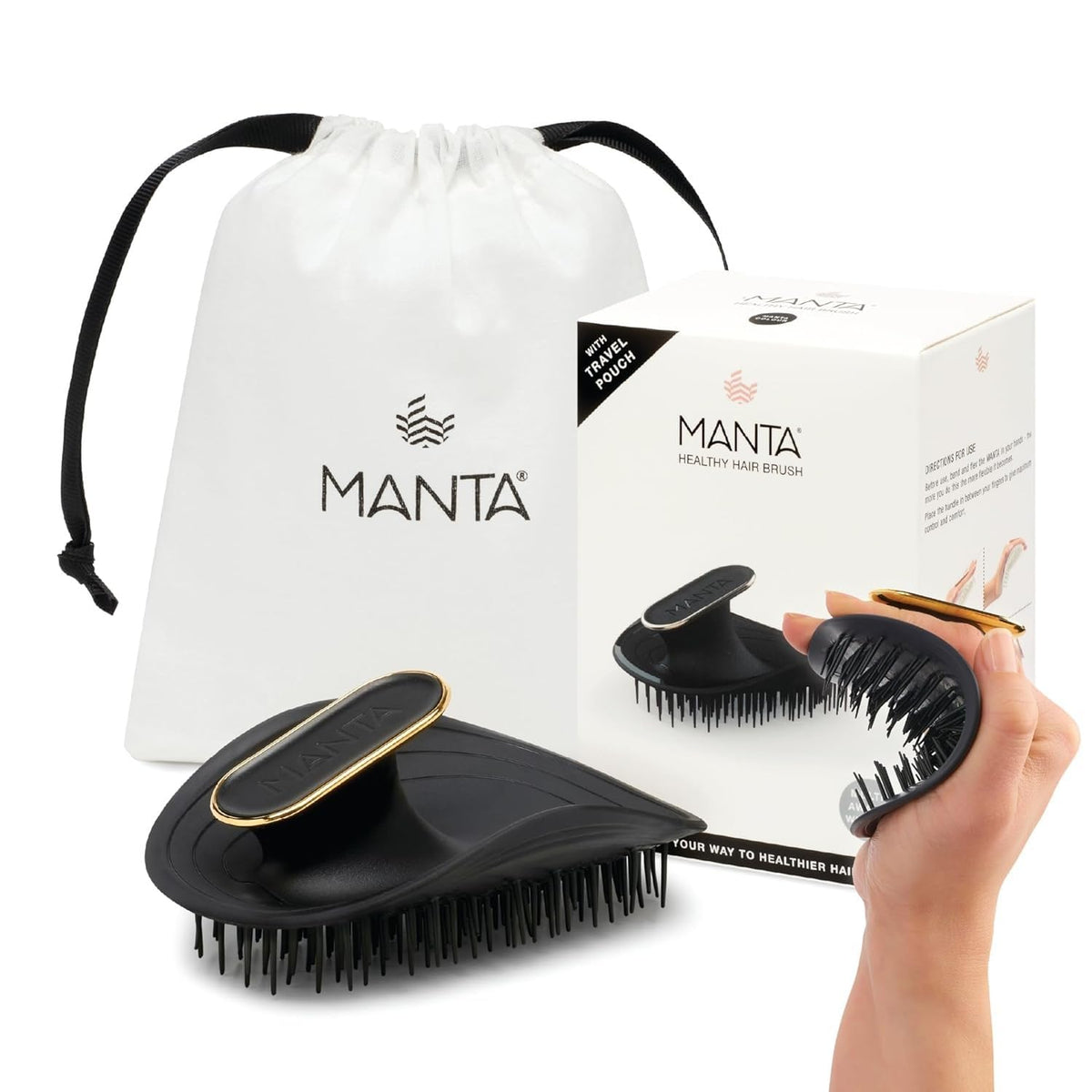 MANTA Original wet-hair detangling with minimal breakage.