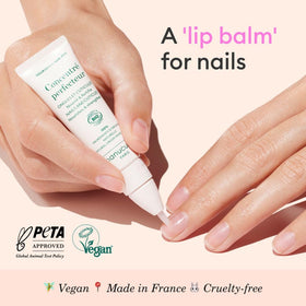 Manucurist Cuticle Oil Nail Pen application promotes soft cuticles and targeted nourishment.