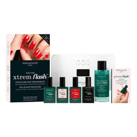 Manucurist Green Flash 36W LED lamp folds for quick at-home gel manicures.
