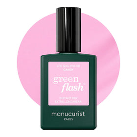 Manucurist Green Flash Candy Neon Pink bottle ready for a vibrant manicure.