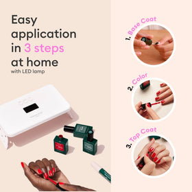 Manucurist Green Flash Hortencia pale pink polish for soft elegance