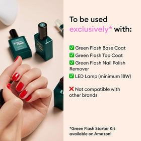 Manucurist Green Flash Snow White plant-based formula promotes a clean, eco-friendly manicure