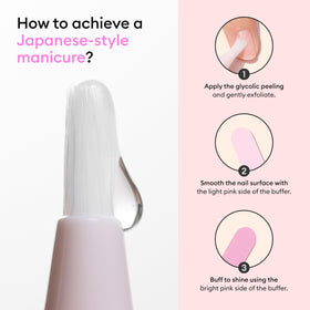 Manucurist Nails after treatment reveal radiant natural shine without polish