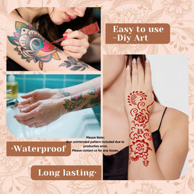 ManYan HaiYan reusable stencils reduce waste and save costs per session.