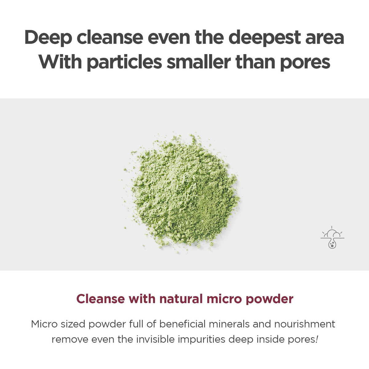 MANYO Deep Pore Foam with papaya enzymes gently exfoliates.
