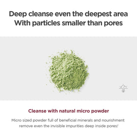 MANYO Deep Pore Foam with papaya enzymes gently exfoliates.