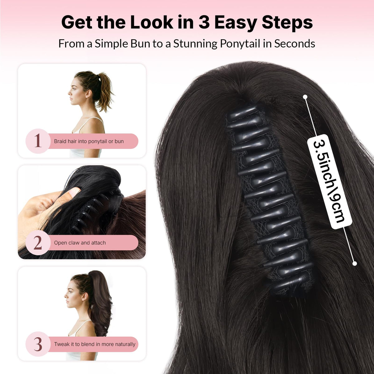 Maopaobeauty high crown-volumizing length adds lift for any occasion
