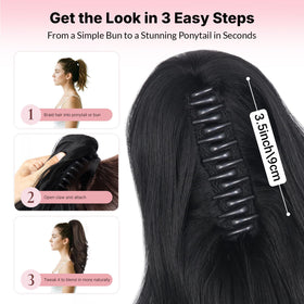 MaopaoBeauty clip showcases breathable inner mesh and secure grip