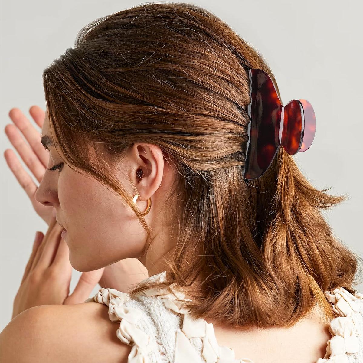 MAORULU bun-styling clip for chic updos