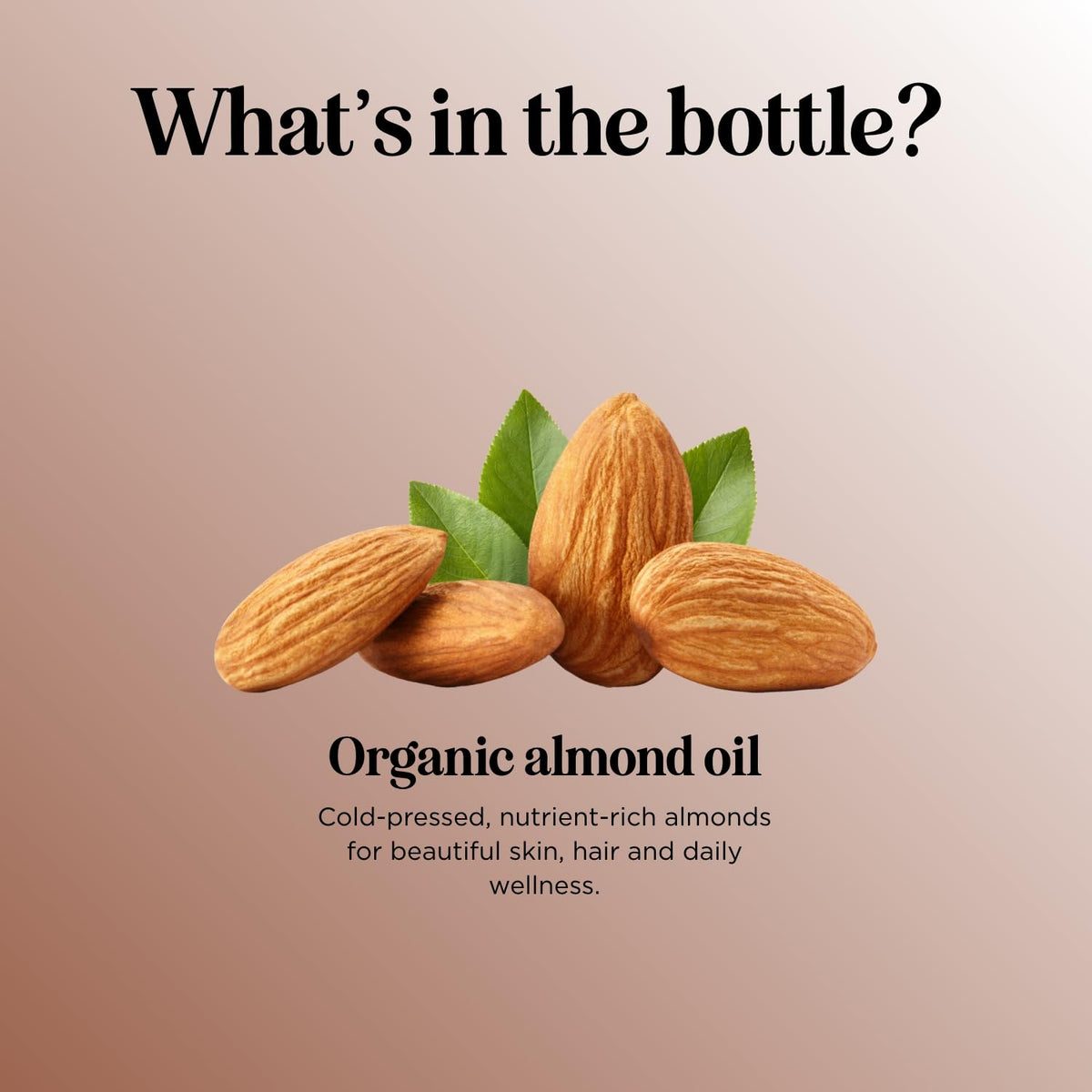 Maple Holistics almond oil for facial hydration and gentle care