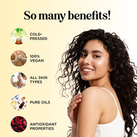 Maple Holistics cold pressed avocado oil bottle moisturizes dry hair