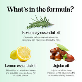 Maple Holistics Degrease hair close-up with clean, refreshed strands.