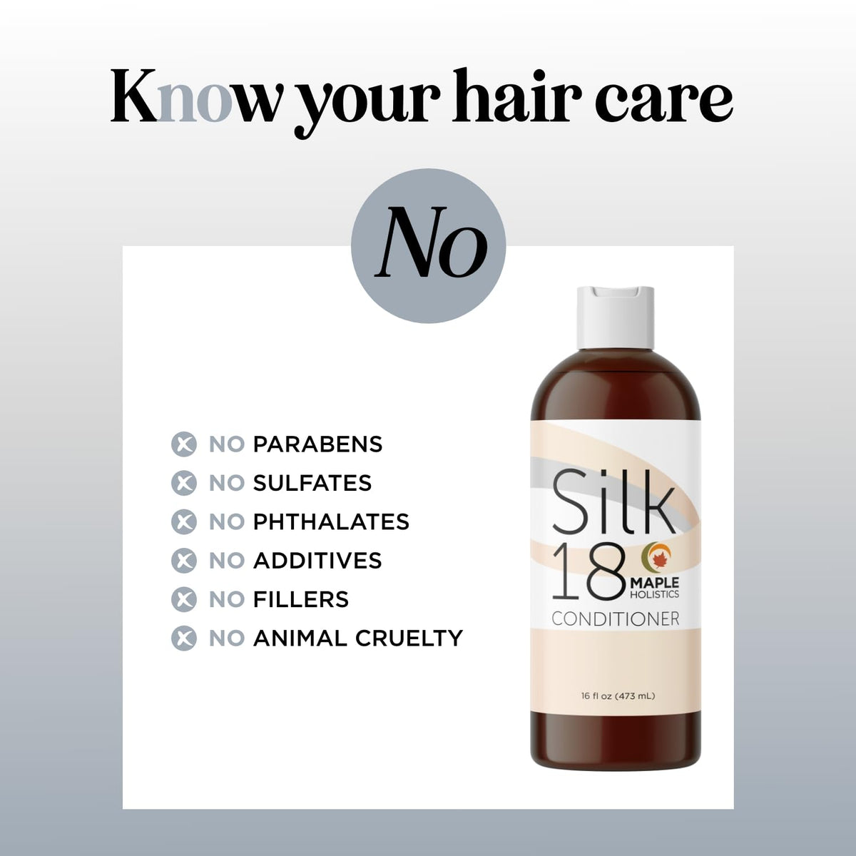 Maple Holistics no sulfate formula for gentle cleansing