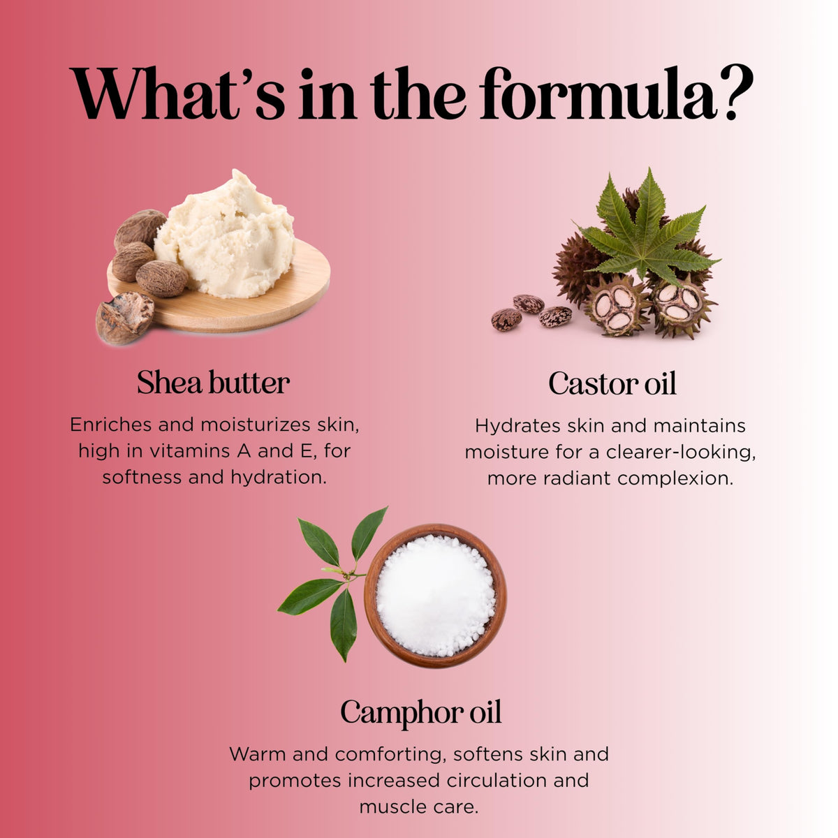 Maple Holistics Hot Sweat Cream shea butter close-up highlights nourishing skin