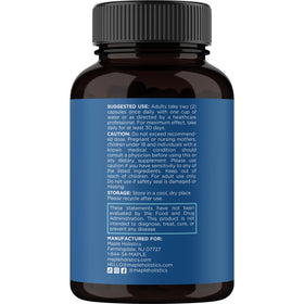 Close-up of horsetail, biotin, and collagen ingredients in Maple Holistics formula