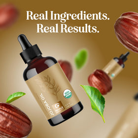 Maple Holistics Organic Jojoba Oil 4 oz packaging; compact bottle