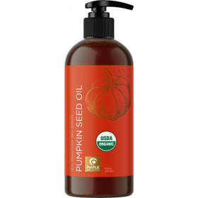 Maple Holistics virgin cold-pressed pumpkin seed oil container