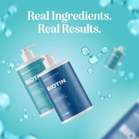 Maple Holistics Rosemary Biotin Set image suggesting easy shower routine integration
