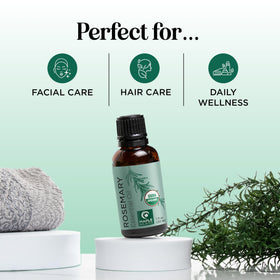 Diffuser with rosemary oil for focus and mood enhancement