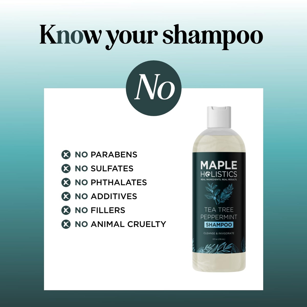 Maple Holistics foam lather during scalp cleansing.