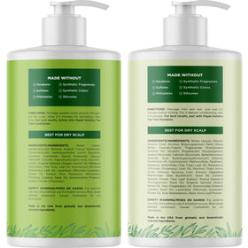 Maple Holistics Tea Tree ingredients label highlights sulfate-free formula