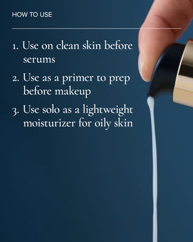 MARA Pearl Peptide Glaze close-up reveals a smooth, fragrance-free finish.