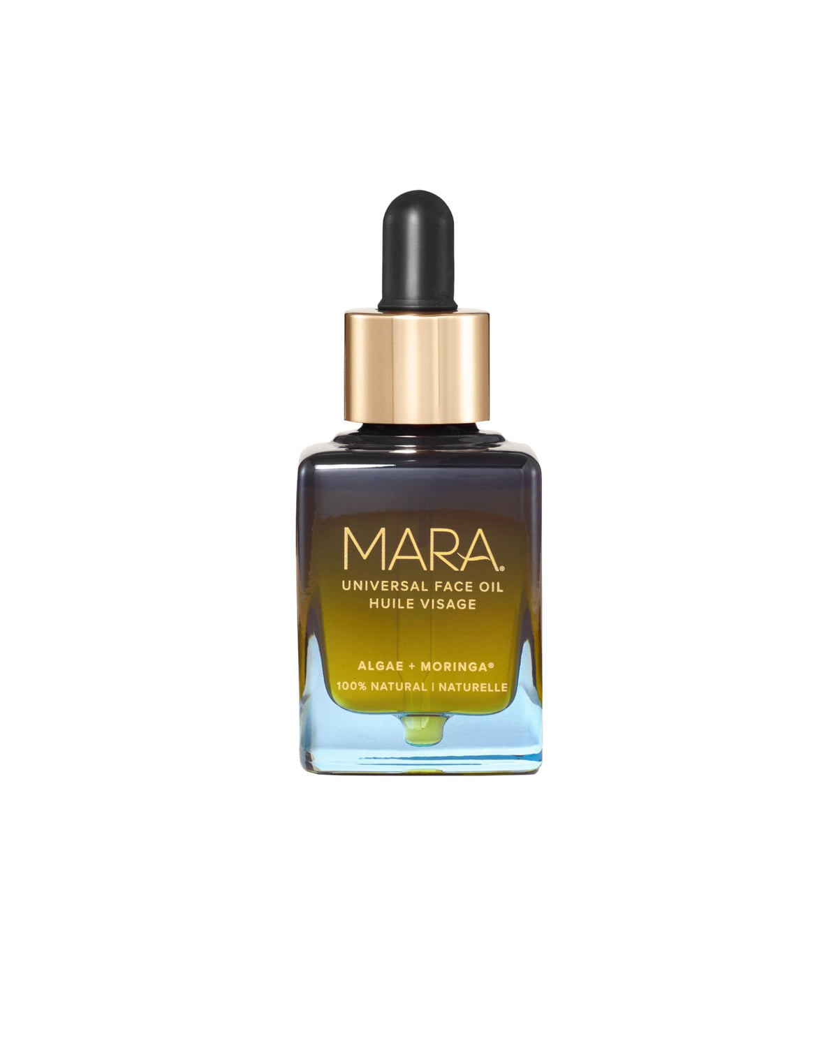 MARA Universal Face Oil bottle front showing hydration for all skin types