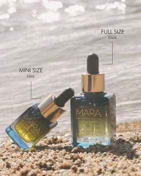 MARA Universal Face Oil ingredients algae close-up shows antioxidants and minerals.