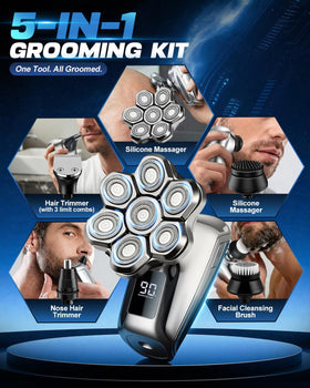Maraiss shaver with ergonomic handle for comfortable grooming