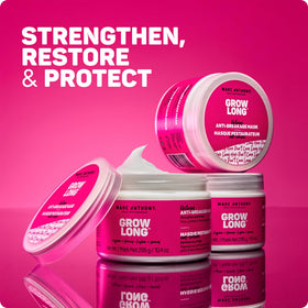 Marc Anthony Grow Long Hair Mask ingredients: avocado and argan oils for nourishment