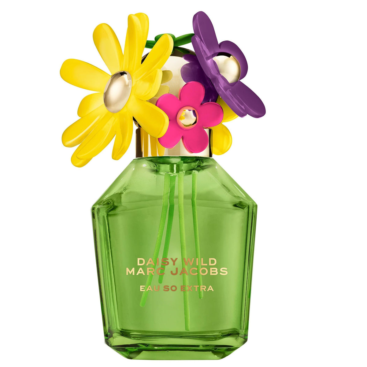 Marc Jacobs Daisy Wild Eau So Extra bottle cap adds a playful luxury touch for gifting.