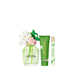 Marc Jacobs Daisy Wild gift packaging showcasing a spring ready presentation