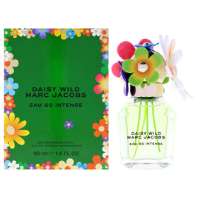 Marc Jacobs Daisy Wild Intense bottle shows a bold floral fragrance for daily wear.