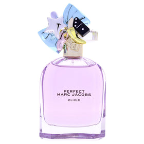 Marc Jacobs Perfect Elixir heart notes amber woods create a warm, inviting trail